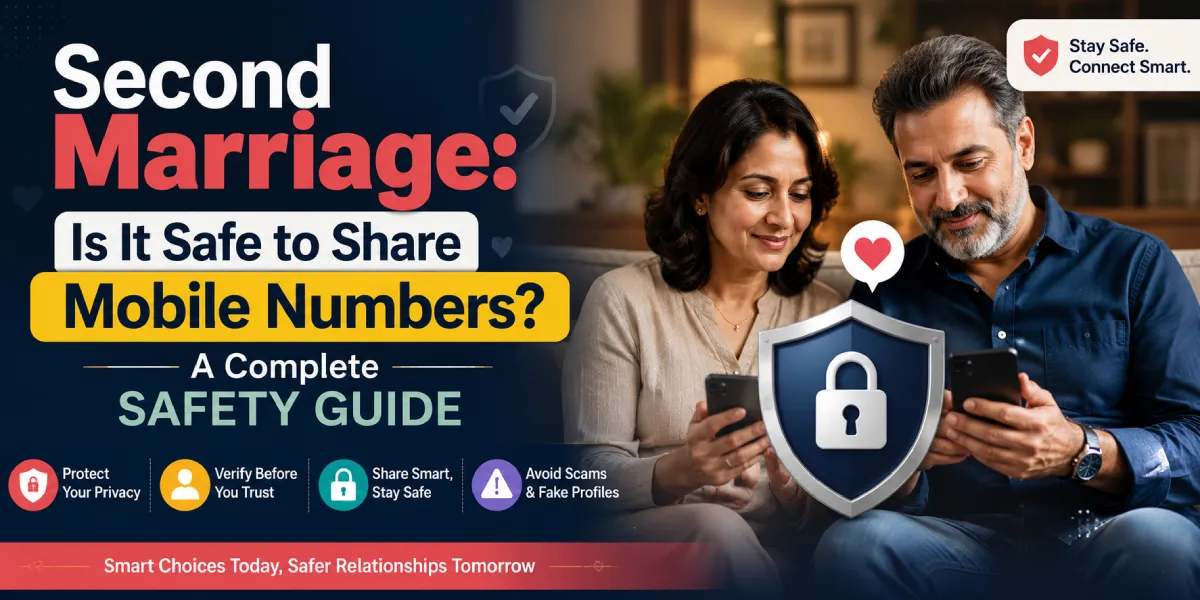 Second Marriage: Is It Safe to Share Mobile Numbers? A Complete Safety Guide