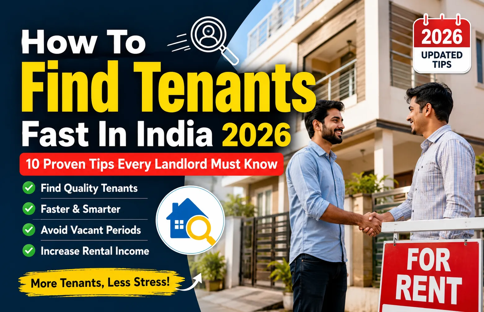 How To Find Tenants Fast In India 2026 | 10 Proven Tips Every Landlord Must Know